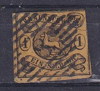 Altd. Braunschweig  Nr 6 Gestempelt (Posten)