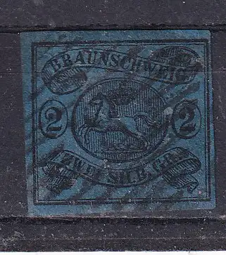 Altd. Braunschweig  Nr 7 Gestempelt (Posten)