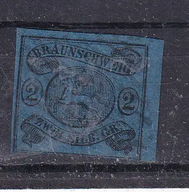 Altd. Braunschweig  Nr 7 Gestempelt (Posten)