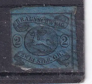 Altd. Braunschweig  Nr 7 Gestempelt (Posten)