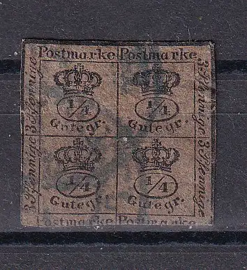 Altd. Braunschweig  Nr 9 Gestempelt (Posten)