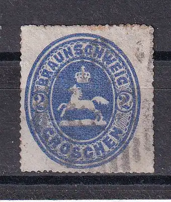 Altd. Braunschweig  Nr 19 Gestempelt (Posten)