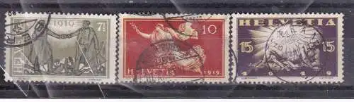 Schweiz  Nr 146/48 Gestempelt (Posten)