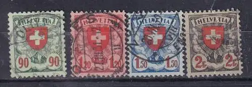 Schweiz  Nr 194/97 Gestempelt (Posten)