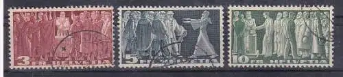 Schweiz  Nr 328/30 Gestempelt (Posten)