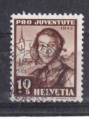 Schweiz  Nr 413 Gestempelt (Posten)