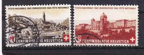 Schweiz  Nr 420/21 Gestempelt (Posten)