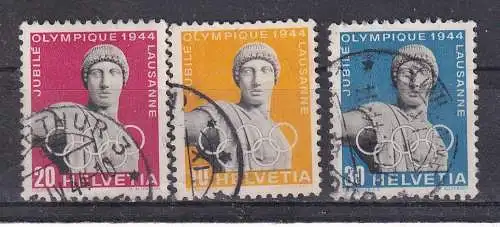 Schweiz  Nr 428/30 Gestempelt (Posten)