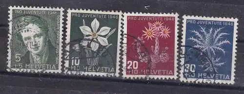 Schweiz  Nr 475/78 Gestempelt (Posten)
