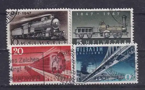 Schweiz  Nr 484/87 Gestempelt (Posten)