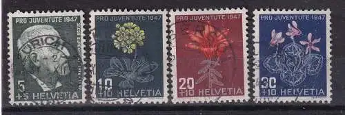 Schweiz  Nr 488/91 Gestempelt (Posten)