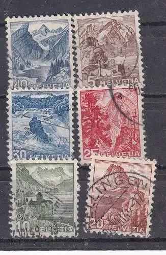 Schweiz  Nr 500/05 Gestempelt (Posten)
