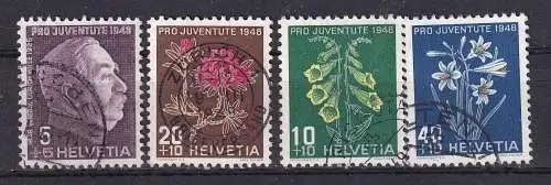 Schweiz  Nr 514/17 Gestempelt (Posten)