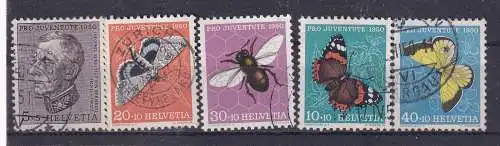 Schweiz  Nr 550/54 Gestempelt (Posten)