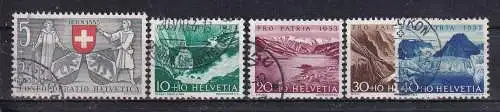Schweiz  Nr 570/74 Gestempelt (Posten)