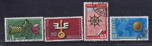 Schweiz  Nr 593/96 Gestempelt (Posten)