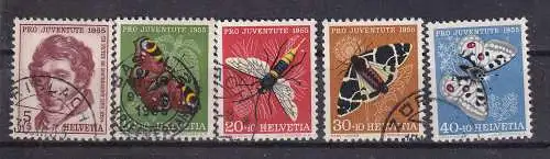 Schweiz  Nr 618/22 Gestempelt (Posten)