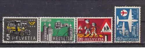 Schweiz  Nr 623/26 Gestempelt (Posten)