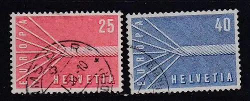 Schweiz  Nr 646/47 Gestempelt (Posten)