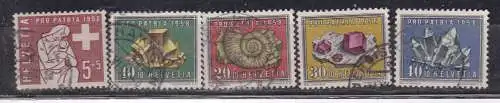 Schweiz  Nr 657/61 Gestempelt (Posten)