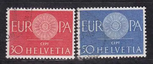 Schweiz  Nr 720/21 Gestempelt (Posten)