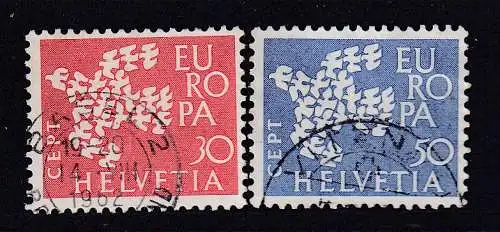 Schweiz  Nr 736/37 Gestempelt (Posten)