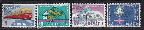 Schweiz  Nr 747/50 Gestempelt (Posten)