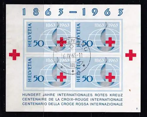 Schweiz  Nr Block 19 Gestempelt (Posten)