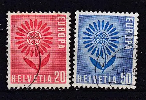 Schweiz  Nr 800/01 Gestempelt (Posten)