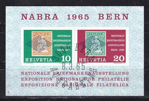 Schweiz  Nr Block 20 Gestempelt (Posten)