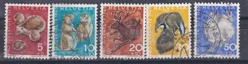 Schweiz  Nr 826/30 Gestempelt (Posten)
