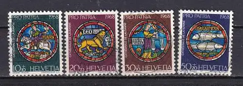 Schweiz  Nr 874/77 Gestempelt (Posten)