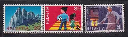 Schweiz  Nr 911/13 Gestempelt (Posten)