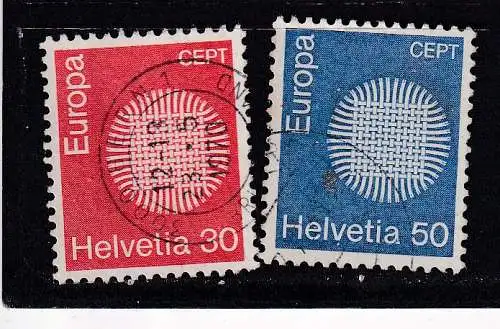 Schweiz  Nr 923/24 Gestempelt (Posten)