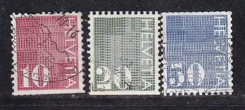 Schweiz  Nr 933/35 Gestempelt (Posten)