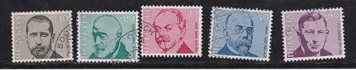 Schweiz  Nr 955/59 Gestempelt (Posten)