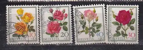 Schweiz  Nr 984/87 Gestempelt (Posten)