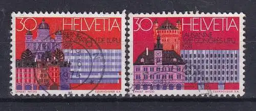 Schweiz  Nr 2027/28 Gestempelt (Posten)