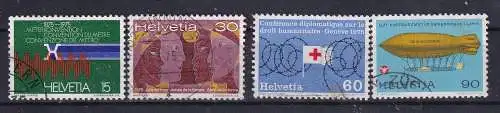 Schweiz  Nr 1046/49 Gestempelt (Posten)