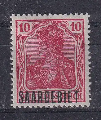 Saargebiet/Saarland  Nr 33 Postfrisch / **