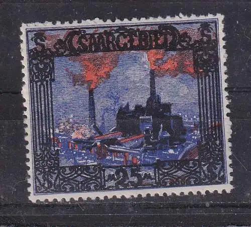 Saargebiet/Saarland  Nr 69 Postfrisch / **