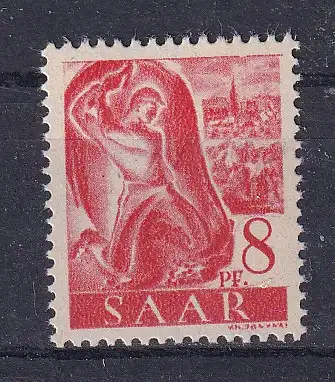 Saargebiet/Saarland  Nr 209 Postfrisch / **