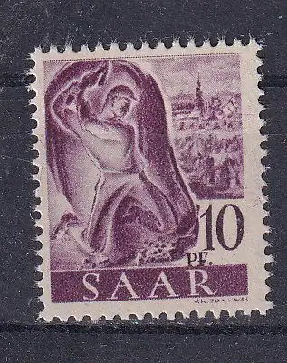 Saargebiet/Saarland  Nr 210 Postfrisch / **