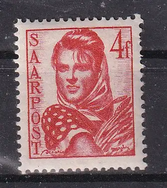 Saargebiet/Saarland  Nr 244 Postfrisch / **