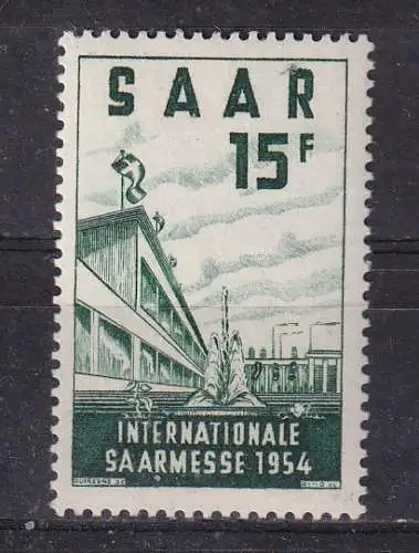 Saargebiet/Saarland  Nr 348 Postfrisch / **
