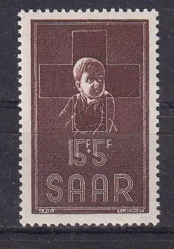 Saargebiet/Saarland  Nr 350 Postfrisch / **