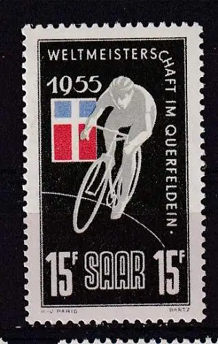 Saargebiet/Saarland  Nr 357 Postfrisch / **