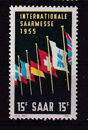 Saargebiet/Saarland  Nr 359 Postfrisch / **