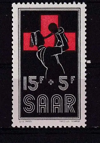 Saargebiet/Saarland  Nr 360 Postfrisch / **