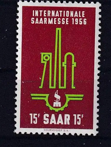 Saargebiet/Saarland  Nr 368 Postfrisch / **